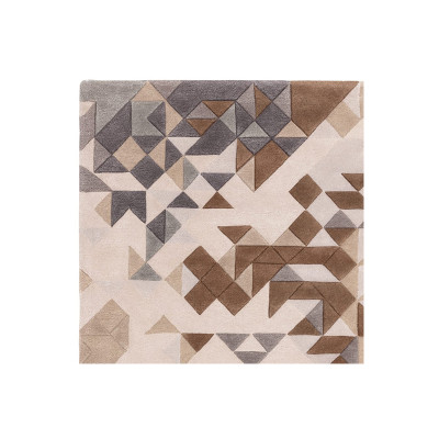 Enigma grey multi rug