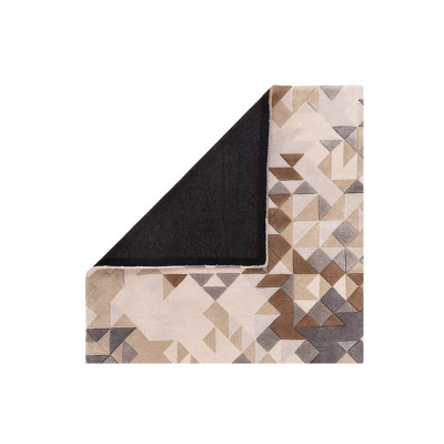 Enigma grey multi rug