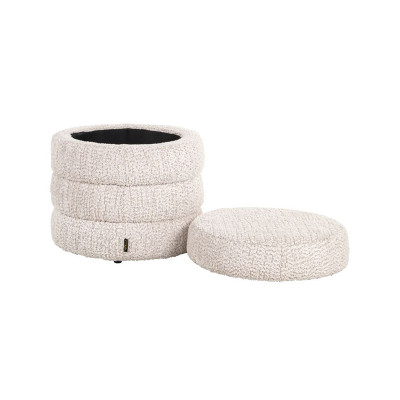Adele Lovely Cream pouf