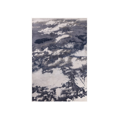 Aurora Storm Metallic Blue rug