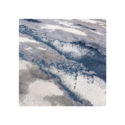 Aurora Storm Metallic Blue rug
