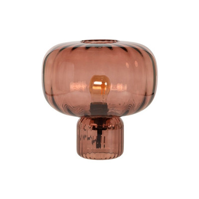 Pumpkin pink table lamp
