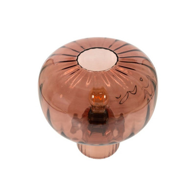 Pumpkin pink table lamp