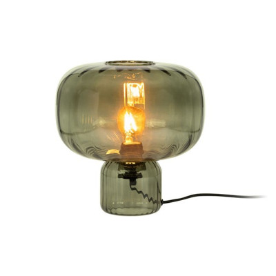 Pumpkin green table lamp