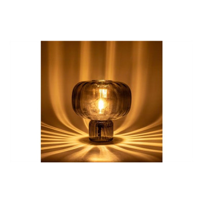 Pumpkin green table lamp