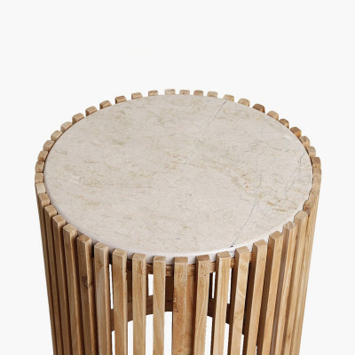 Infinity round side table