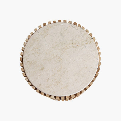 Infinity round side table