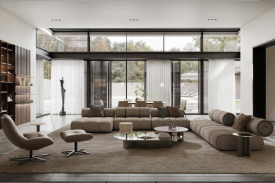 Pera glass coffee table