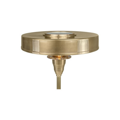 Auriol brass floor lamp