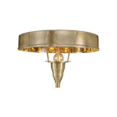 Auriol brass floor lamp