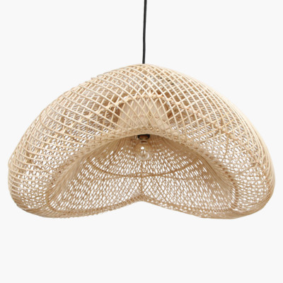 Maze rattan hanging lamp