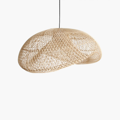 Maze rattan hanging lamp