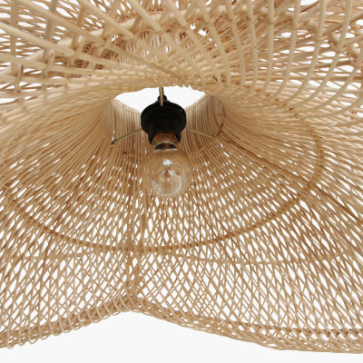 Maze rattan hanging lamp