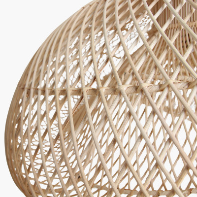 Maze rattan hanging lamp