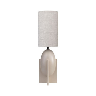 Ovo beige table lamp