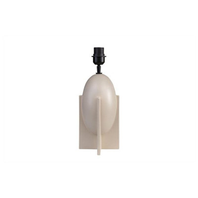 Ovo beige table lamp