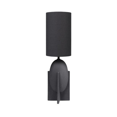 Ovo black table lamp