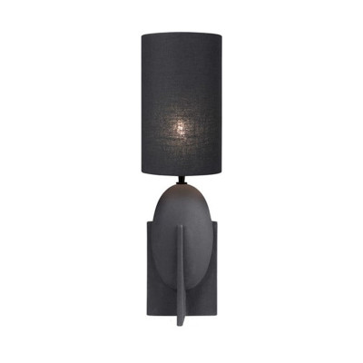 Ovo black table lamp