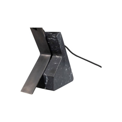 Pulse black table lamp