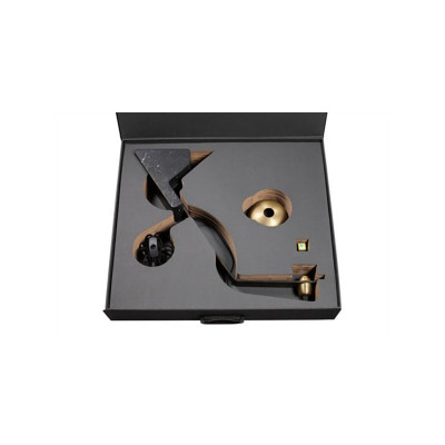 Pulse black table lamp