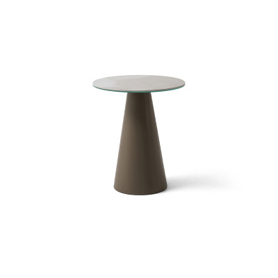 Perla round side table