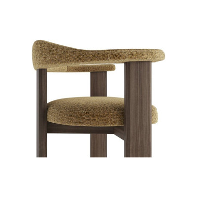 Noble chair with fabric