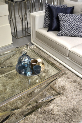 X leg coffe table 120