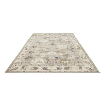 Olina Oriental beige cotton rug 