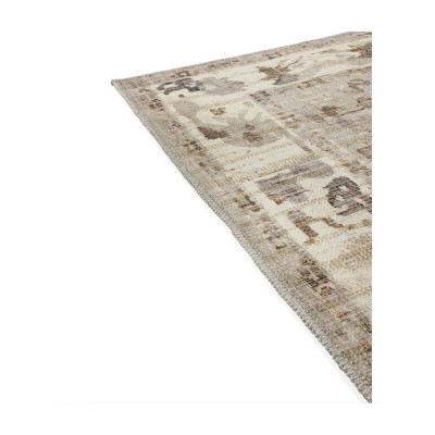 Olina Oriental beige cotton rug 