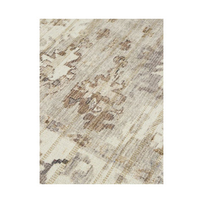 Olina Oriental beige cotton rug 