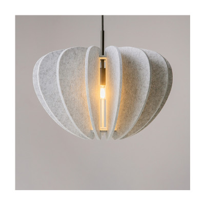 Cambio light grey pendant lamp