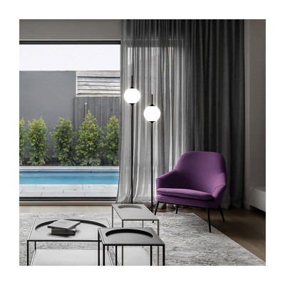 The Sixth Sense black floor lamp