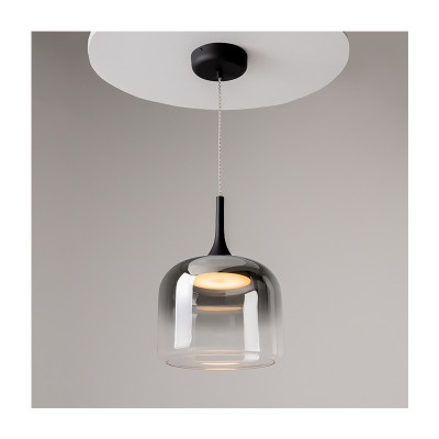 Spirito grey pendant lamp