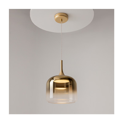 Spirito gold pendant lamp