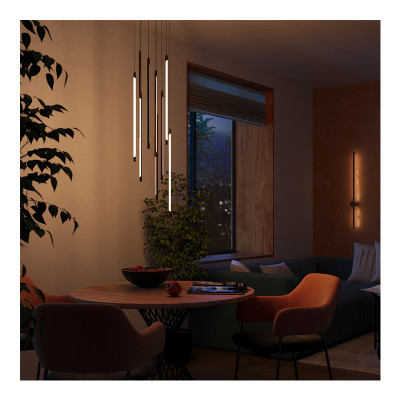 Light stick gold wall lamp
