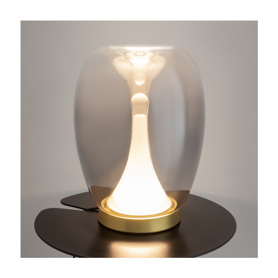 Splash grey table lamp
