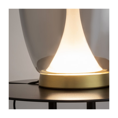 Splash grey table lamp