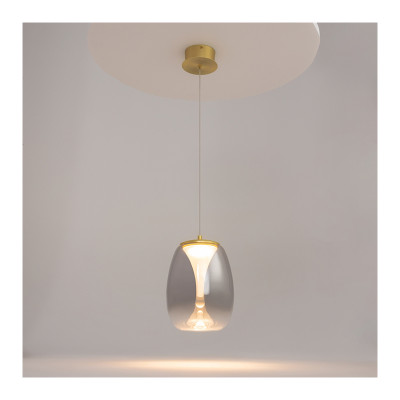 Splash grey pendant lamp