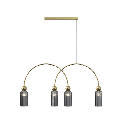 Antic dark pendant lamp