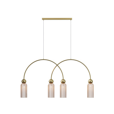 Antic champagne serial pendant lamp
