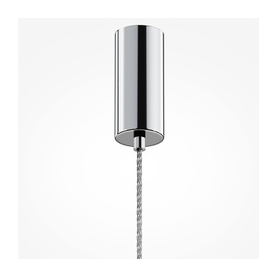 Ordo small chrome pendant lamp