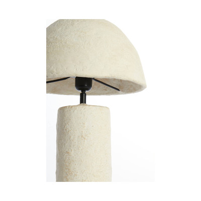 Qazu white table lamp