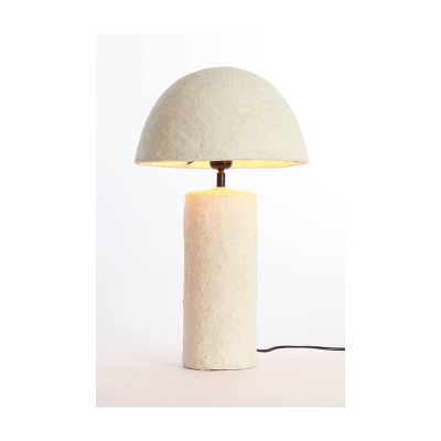 Qazu white table lamp