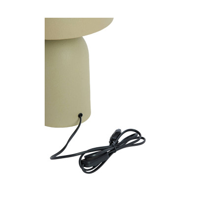 Tolima matt green table lamp