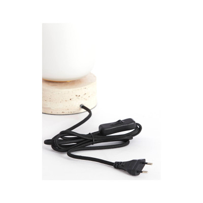 Rylano white table lamp