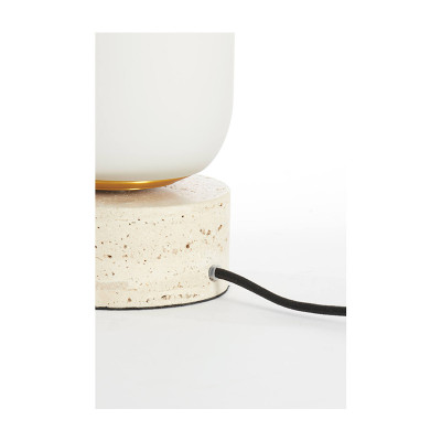 Rylano white table lamp