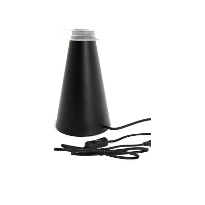 Mueda black table lamp