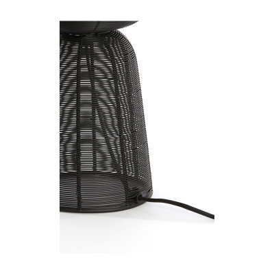 Aboso black table lamp