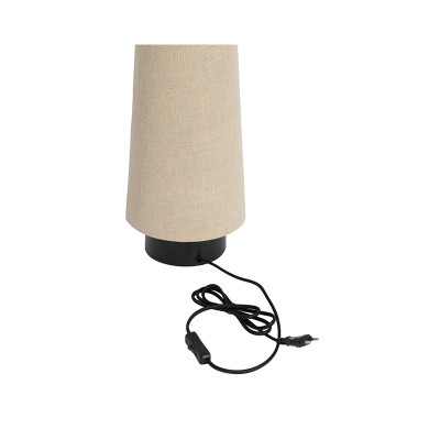 Howie cream table lamp