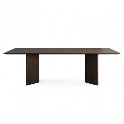 Heritage dark brown dining table